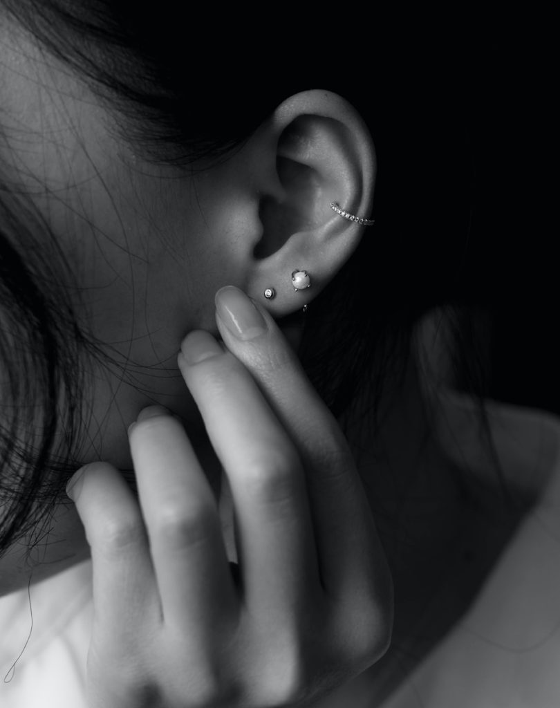 Piercing bijoux oreille