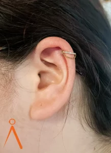 Piercing helix annonay naald